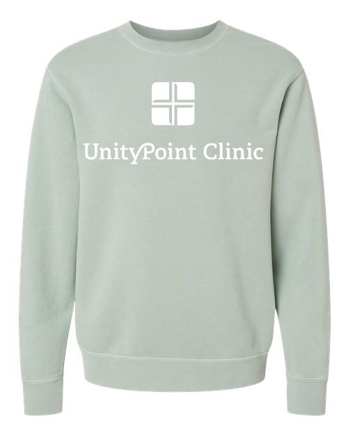 UPC (white logo) Independent Trading Co. - Midweight Pigment-Dyed Crewneck Sweatshirt - PRM3500