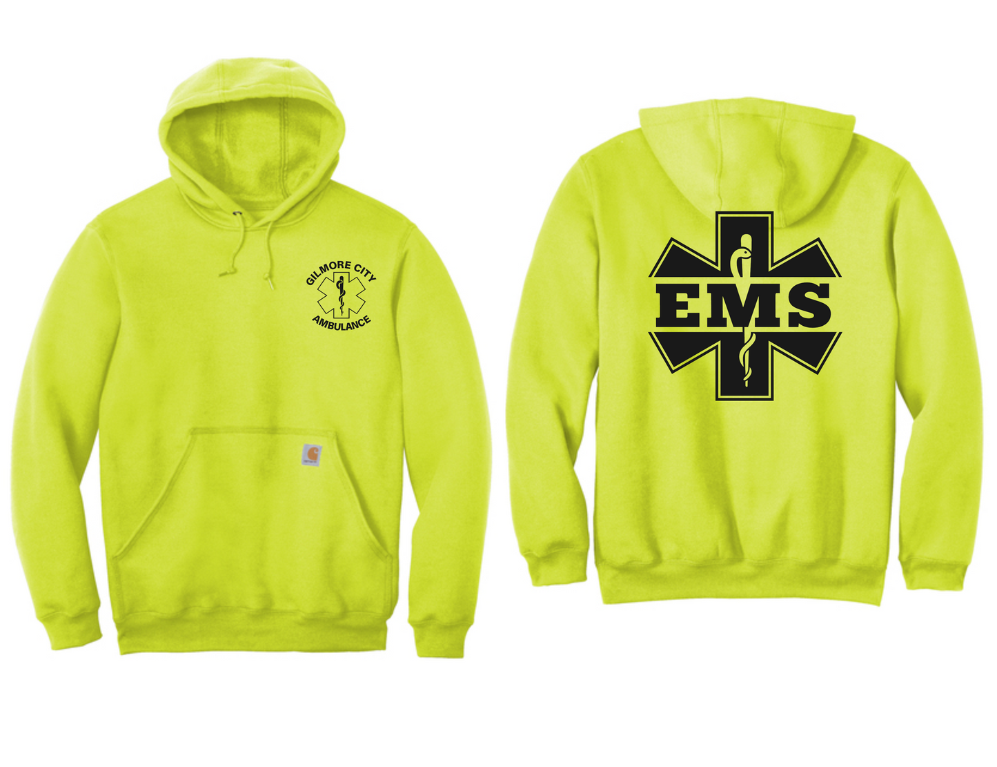 Gilmore City Ambulance CTK121 Carhartt® Midweight Hooded Sweatshirt