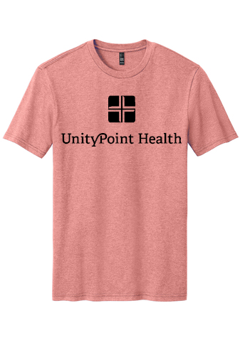 UPH (black logo) District® Perfect Blend® CVC Tee DM108