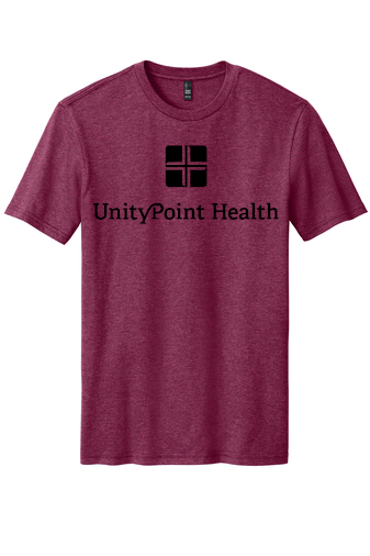 UPH (black logo) District® Perfect Blend® CVC Tee DM108