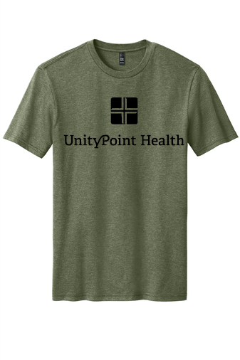 UPH (black logo) District® Perfect Blend® CVC Tee DM108