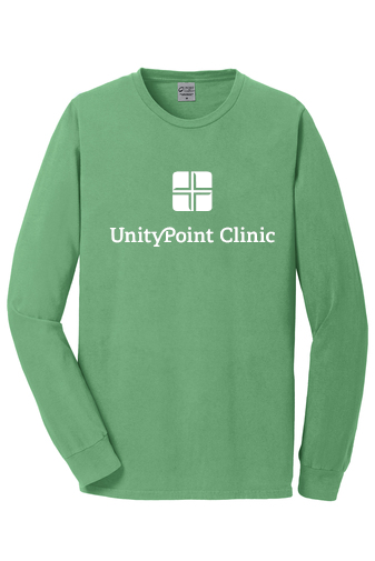 UPC (white logo) PC099LS Port & Company Beach Wash® Garment-Dyed Long Sleeve Tee
