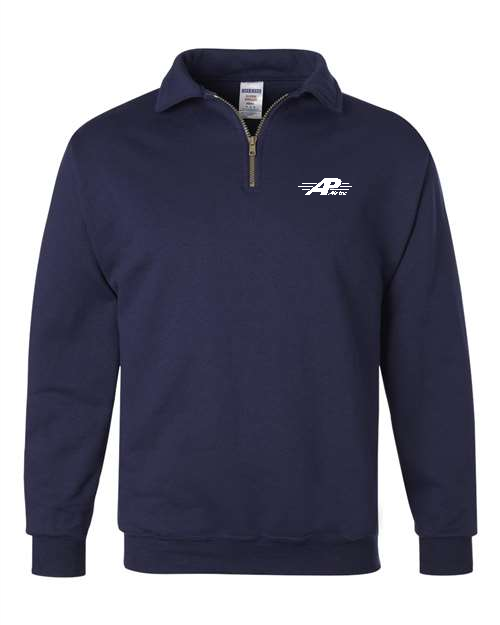 AP AIR JERZEES - Super Sweats NuBlend® Quarter-Zip Cadet Collar Sweatshirt - 4528MR