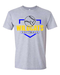 wildcat softball 02 Gildan - Softstyle® T-Shirt - 64000