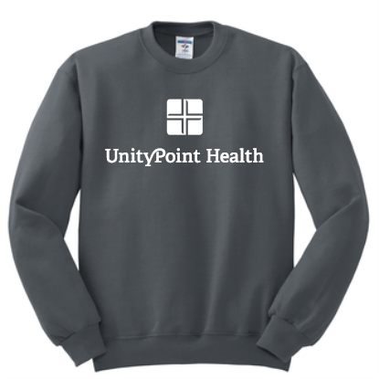 UPH (white logo) 562M Jerzees NuBlendCrewneck Sweatshirt