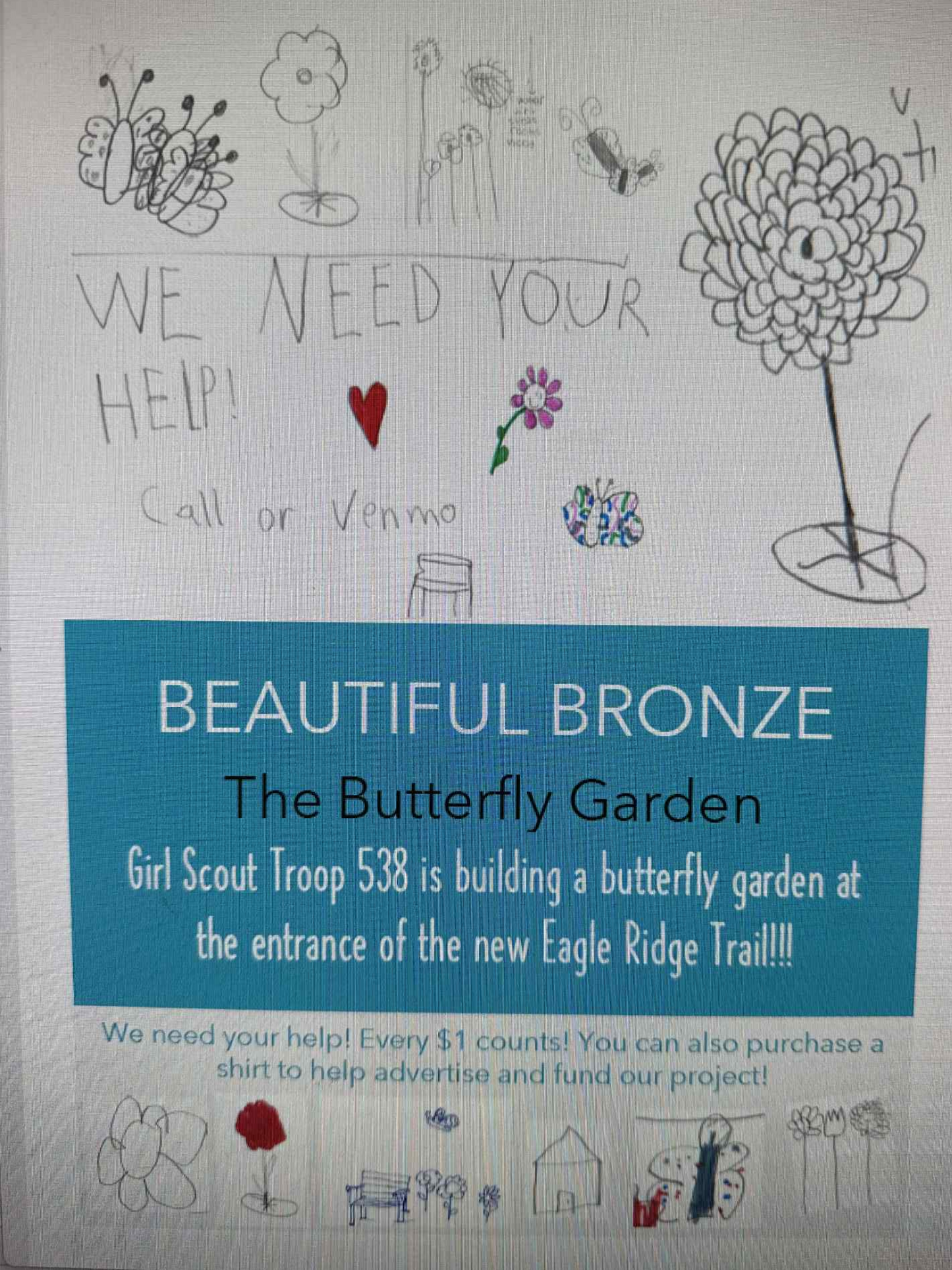 Girl Scout Trip 538--Butterfly Garden