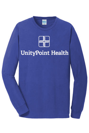 UPC (white logo) PC099LS Port & Company Beach Wash® Garment-Dyed Long Sleeve Tee