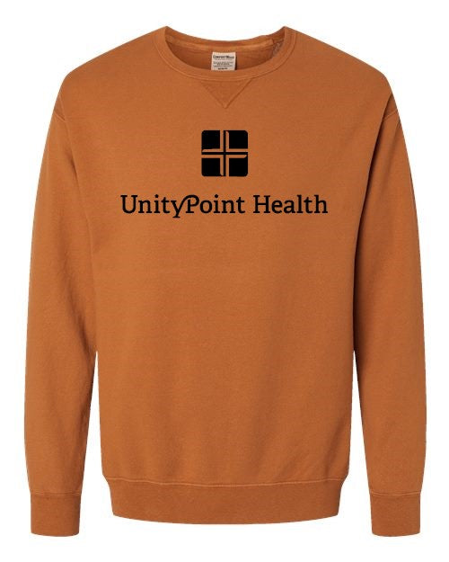 UPH (black logo) ComfortWash by Hanes - Garment-Dyed Crewneck Sweatshirt - GDH400