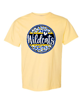 WILDCATS 67 Comfort Colors - Garment-Dyed Heavyweight T-Shirt - 1717