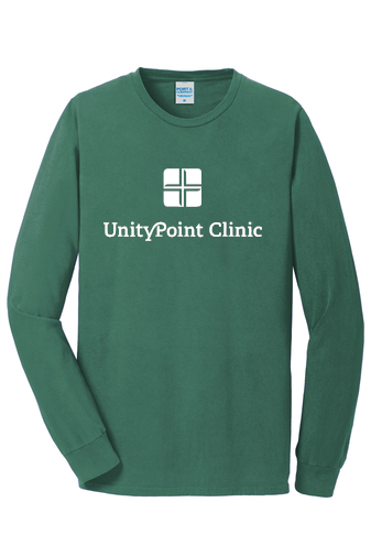 UPC (white logo) PC099LS Port & Company Beach Wash® Garment-Dyed Long Sleeve Tee
