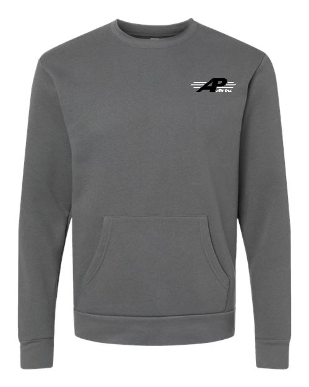 AP AIR Next Level - Santa Barbara Pocket Crewneck Sweatshirt - 9001