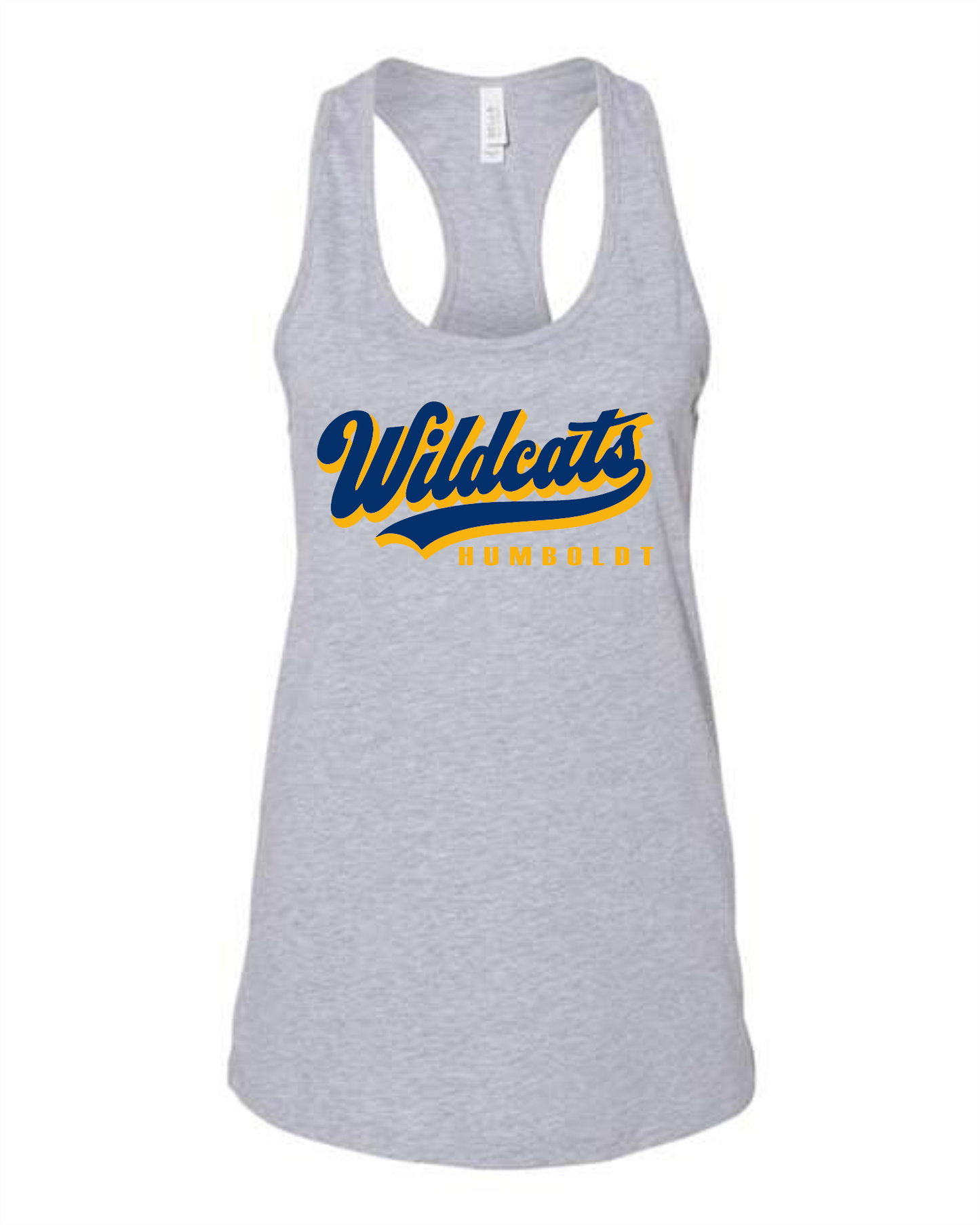 Wildcats 71 BELLA + CANVAS - Women's Jersey Racerback Tank - 6008