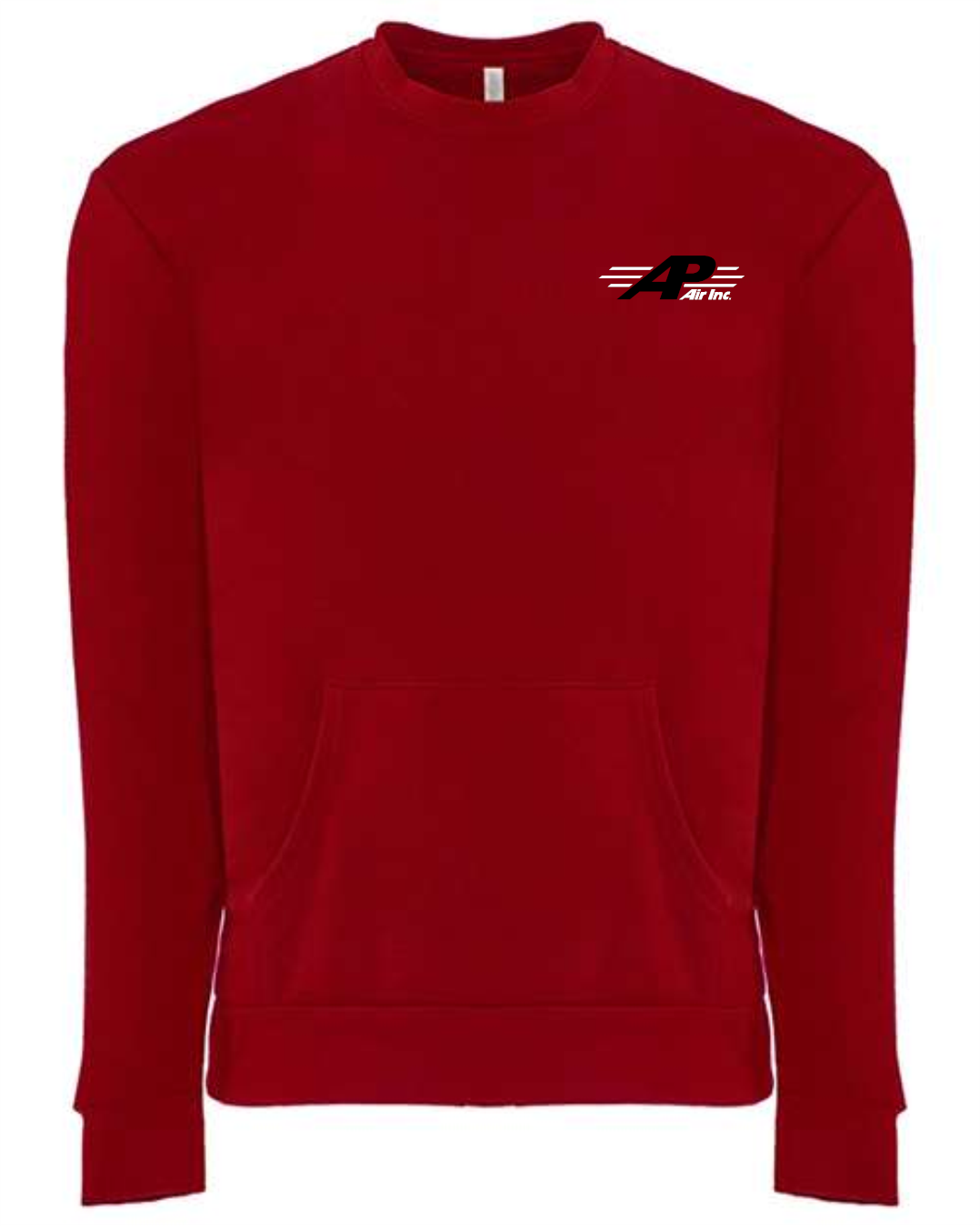 AP AIR Next Level - Santa Barbara Pocket Crewneck Sweatshirt - 9001