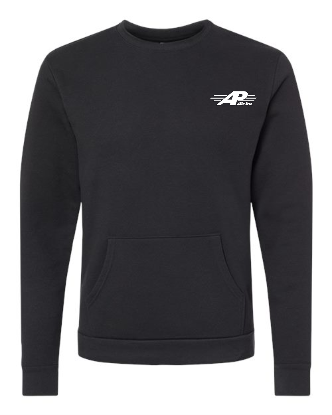 AP AIR Next Level - Santa Barbara Pocket Crewneck Sweatshirt - 9001