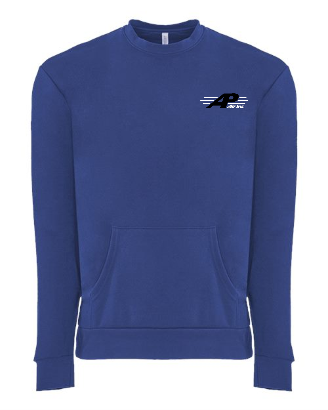 AP AIR Next Level - Santa Barbara Pocket Crewneck Sweatshirt - 9001
