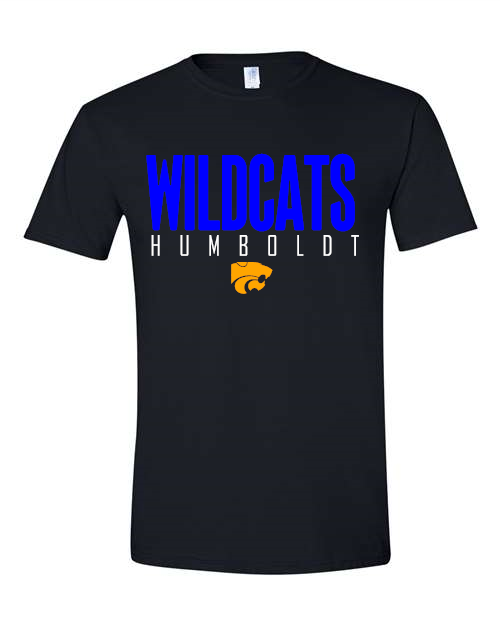 057 Humboldt Wildcaats Gildan - Softstyle® Youth T-Shirt - 64000B