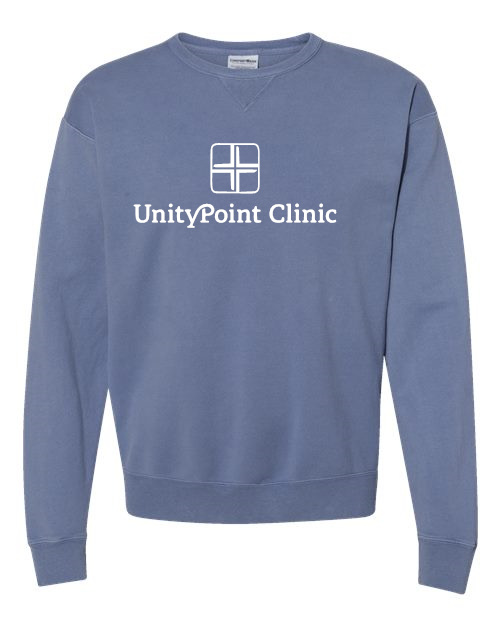 UPC (white logo) ComfortWash by Hanes - Garment-Dyed Crewneck Sweatshirt - GDH400