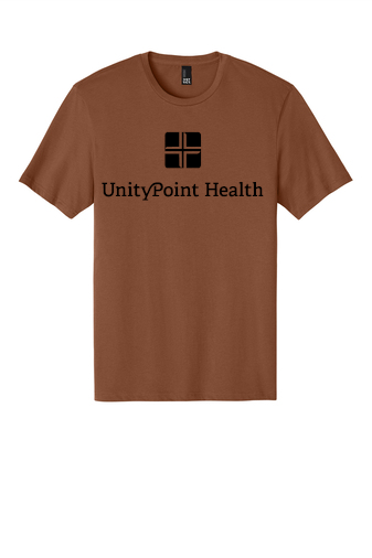 UPH (black logo) DT104 District Perfect Weight Tee