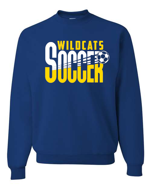 Wildcat Soccer 04 JERZEES - NuBlend® Crewneck Sweatshirt - 562MR