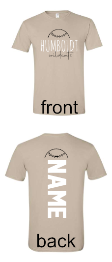 Softball 03 Personalized Shirt Gildan - Softstyle® T-Shirt - 64000