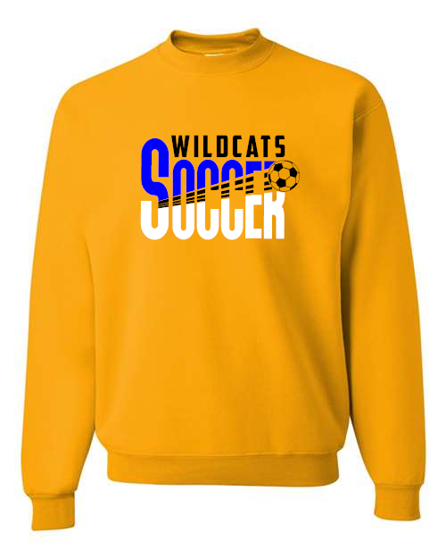 Wildcat Soccer 04 JERZEES - NuBlend® Crewneck Sweatshirt - 562MR