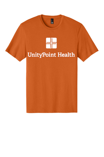 UPH (white logo) DT104 District Perfect Weight ® Tee