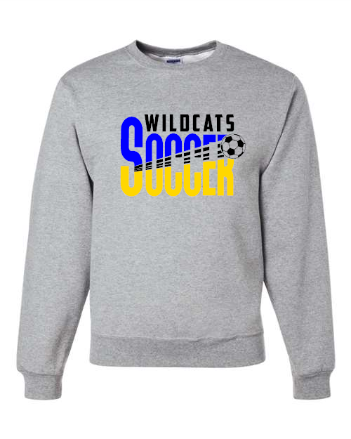 Wildcat Soccer 04 JERZEES - NuBlend® Crewneck Sweatshirt - 562MR