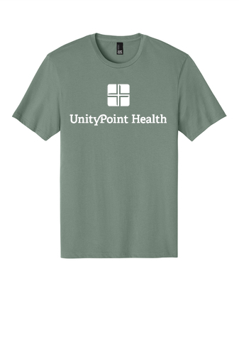 UPH (white logo) DT104 District Perfect Weight ® Tee