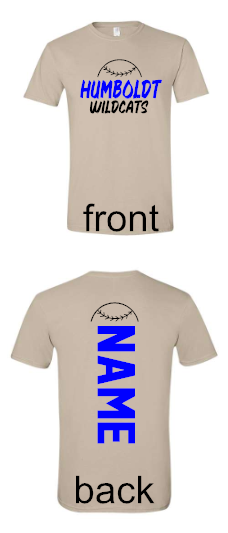 Baseball 03 Personalized Shirt Gildan - Softstyle® T-Shirt - 64000