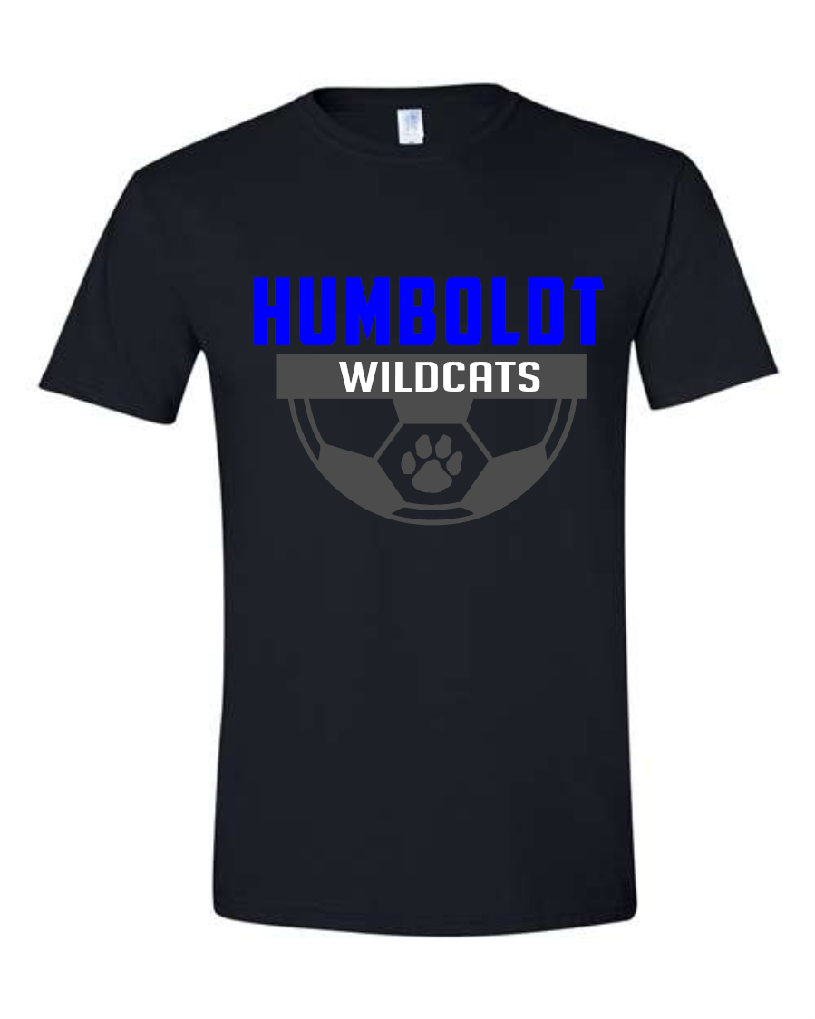 Humboldt Wildcats Soccer 01 Gildan - Softstyle® T-Shirt - 64000