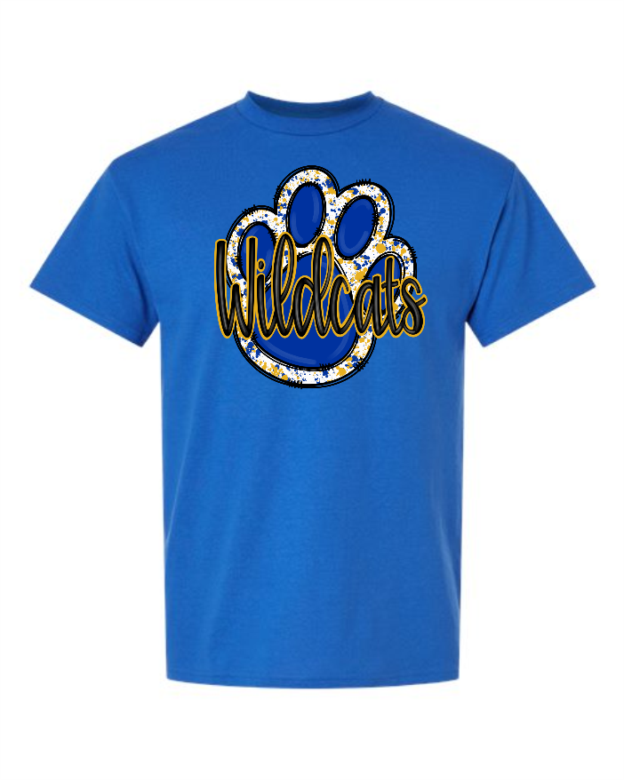 073 Wildcats Gildan - DryBlend® T-Shirt - 8000/8000B