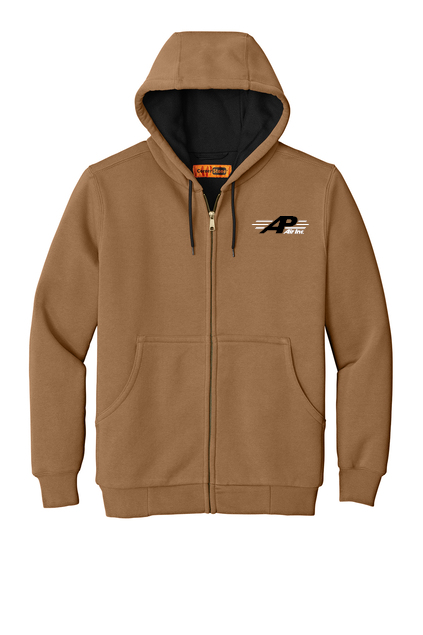 AP AIR CS620 CornerStone® - Heavyweight Full-Zip Hooded Sweatshirt with Thermal Lining