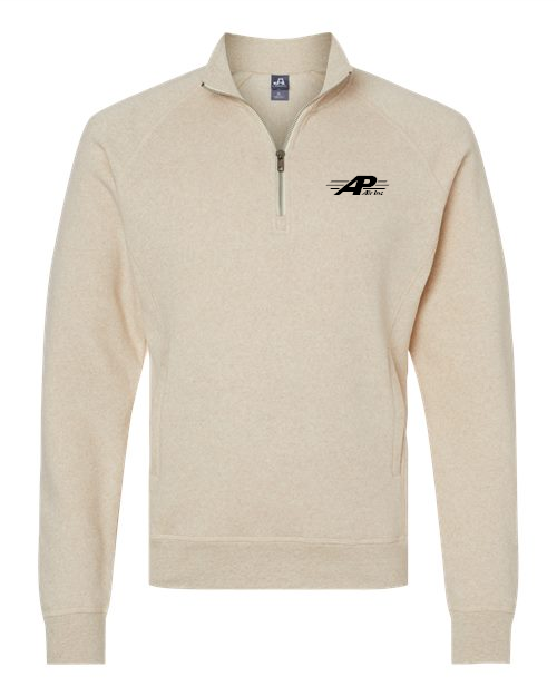 AP AIR J. America - Triblend Quarter-Zip Sweatshirt - 8869