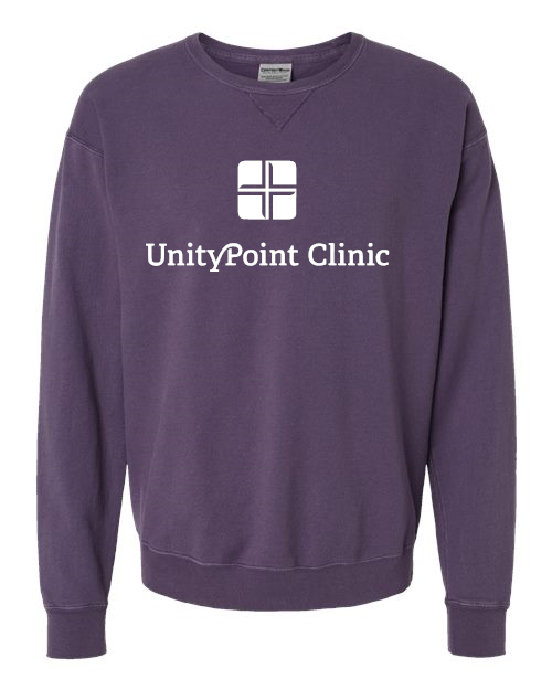 UPC (white logo) ComfortWash by Hanes - Garment-Dyed Crewneck Sweatshirt - GDH400