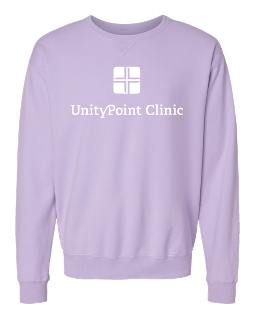 UPC (white logo) ComfortWash by Hanes - Garment-Dyed Crewneck Sweatshirt - GDH400
