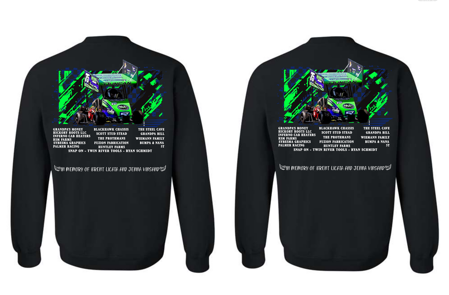 HD Racing Gildan Unisex Heavy Blend™ Crewneck Sweatshirt - 18000