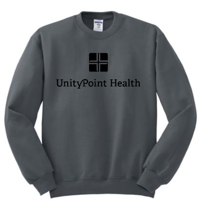UPH (black logo) 562M Jerzees NuBlendCrewneck Sweatshirt