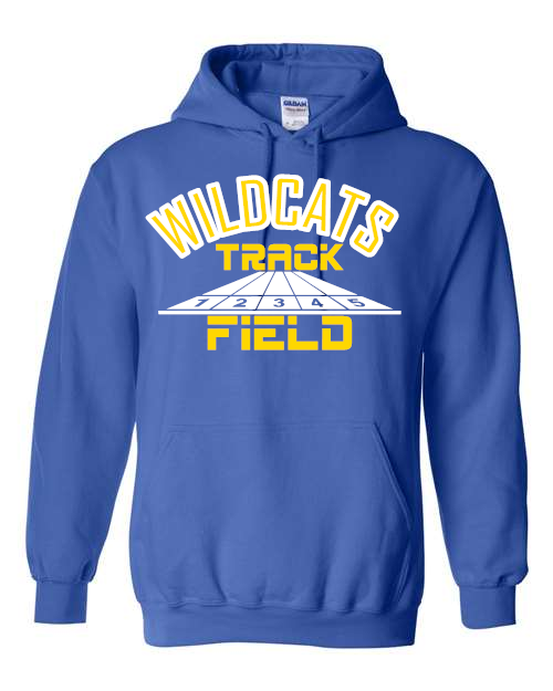 Track and Field 05 Gildan - Heavy Blend™ Hooded Sweatshirt - 18500