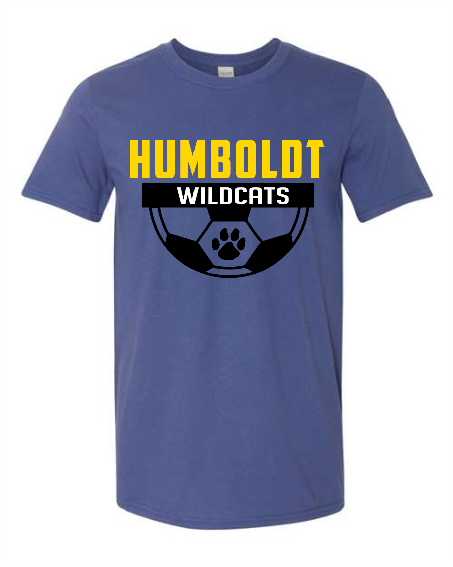 Humboldt Wildcats Soccer 01 Gildan - Softstyle® T-Shirt - 64000