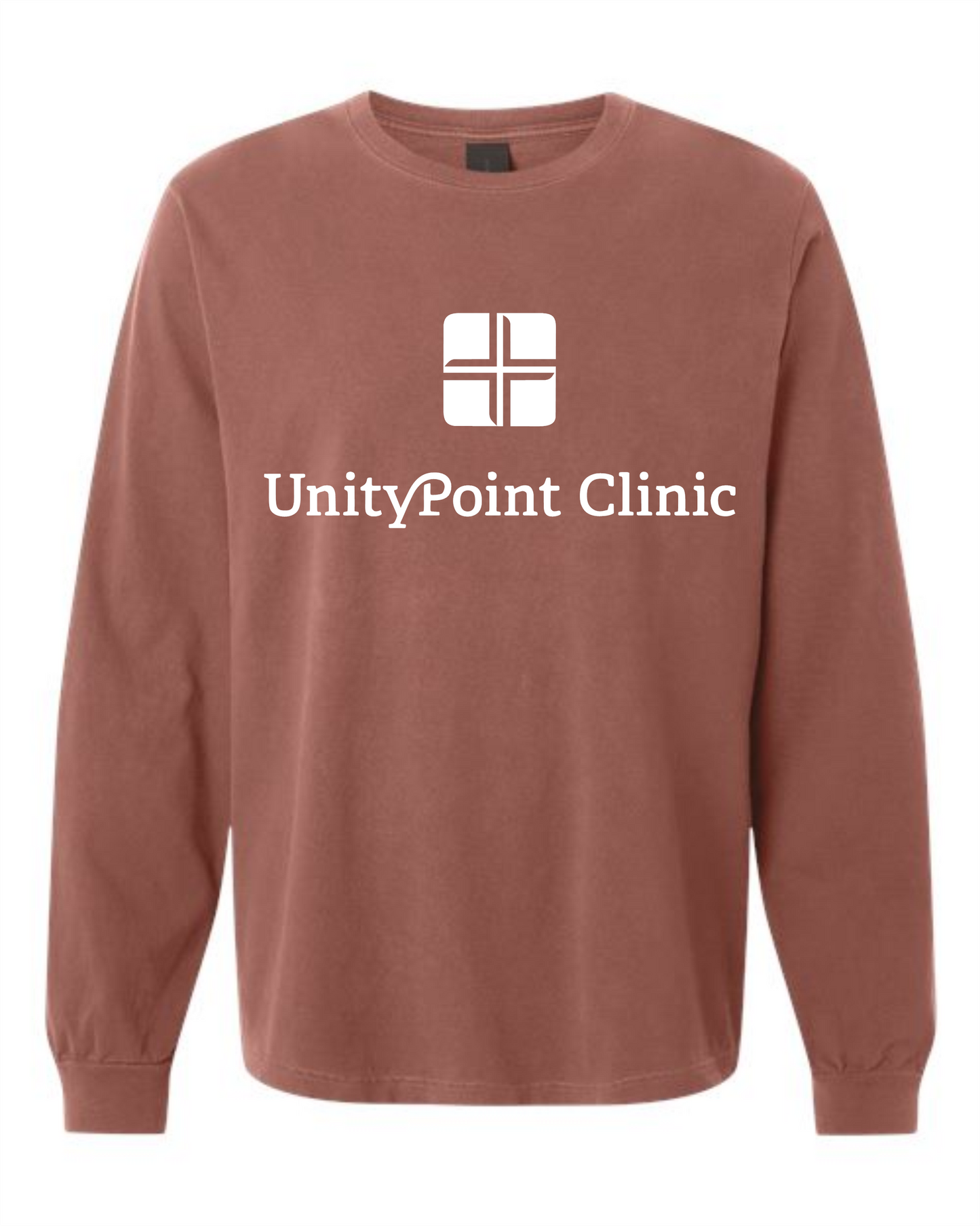UPC (white) BELLA + CANVAS Unisex Heavyweight Garment-Dyed Long Sleeve Tee - 4851GD