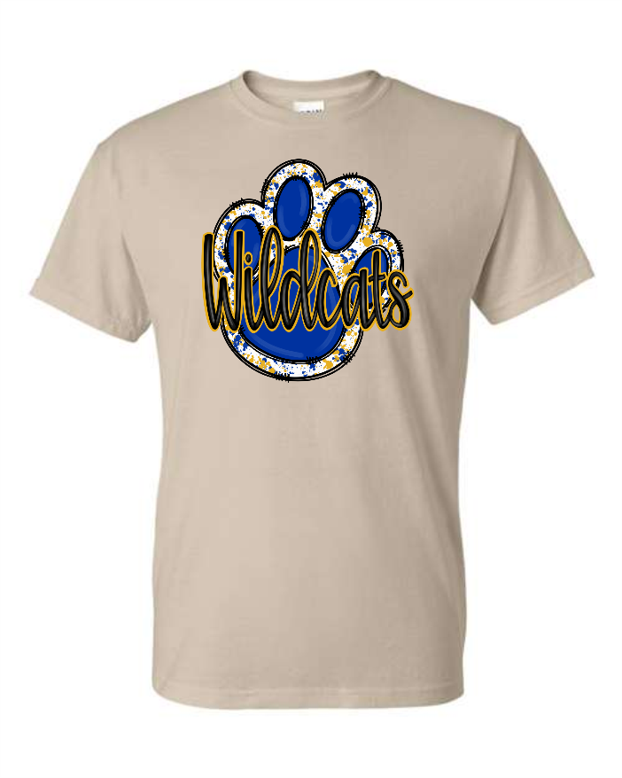 073 Wildcats Gildan - DryBlend® T-Shirt - 8000/8000B