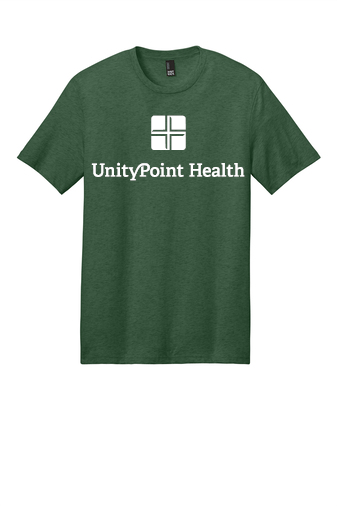 UPH (white logo) DT104 District Perfect Weight ® Tee