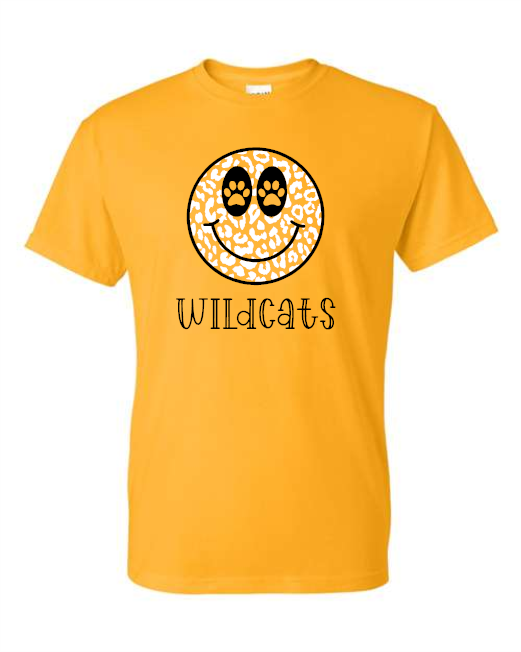 070 Wildcats Gildan - DryBlend® T-Shirt - 8000/8000B