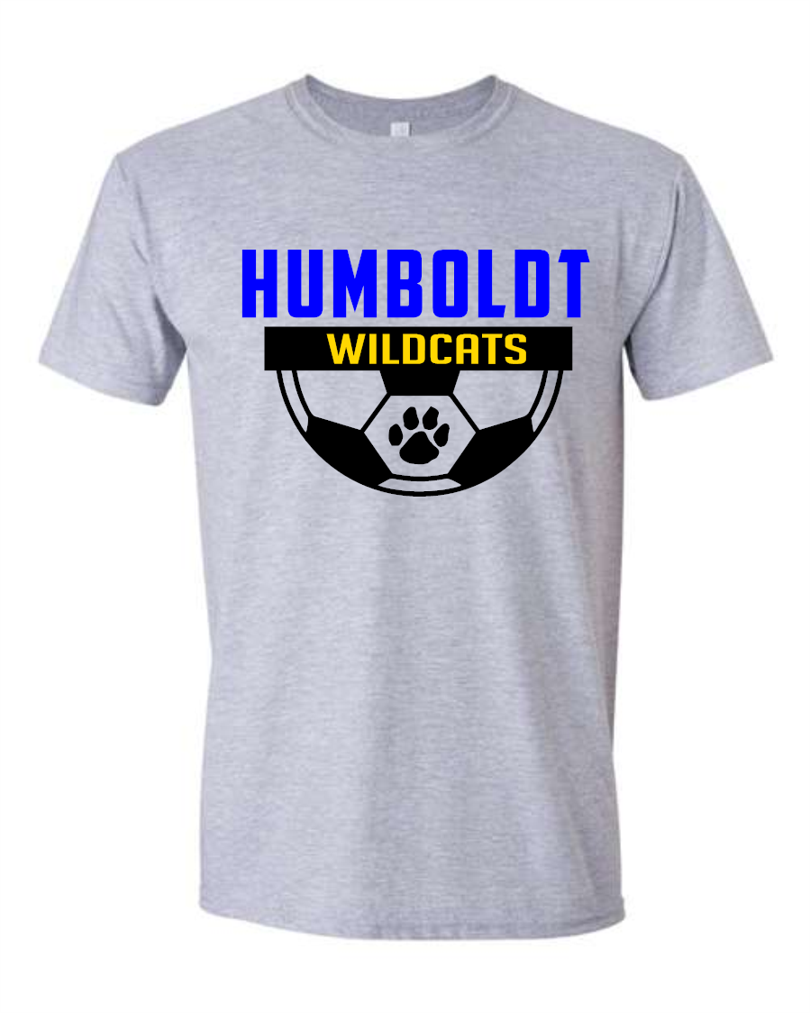 Humboldt Wildcats Soccer 01 Gildan - Softstyle® T-Shirt - 64000