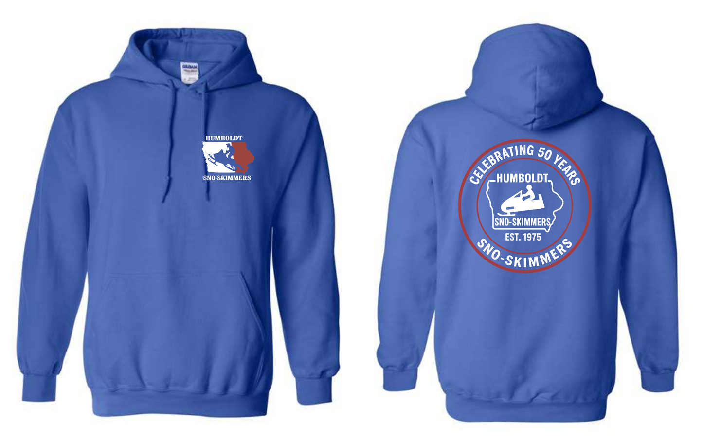 Sno Skimmers Unisex Heavy Blend™ Hooded Sweatshirt - 18500