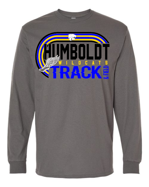 Track and Field 04 Gildan - Heavy Cotton™ Long Sleeve T-Shirt - 5400