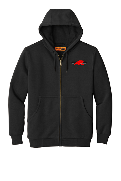AP AIR CS620 CornerStone® - Heavyweight Full-Zip Hooded Sweatshirt with Thermal Lining