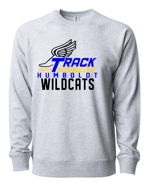 Track and Field 06 Independent Trading Co. - Icon Lightweight Loopback Terry Crewneck Sweatshirt - SS1000C
