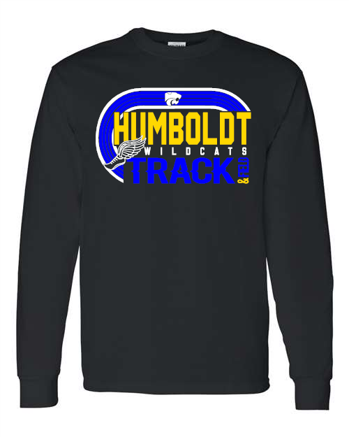 Track and Field 04 Gildan - Heavy Cotton™ Long Sleeve T-Shirt - 5400
