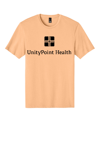 UPH (black logo) DT104 District Perfect Weight Tee